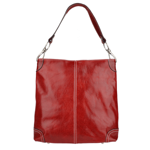 Talianská kožená kabelka Ginevra Rossa