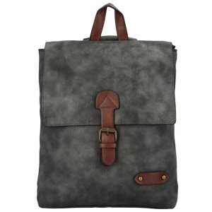 Dámsky kabelko-batoh sivý - Coveri Atalanta