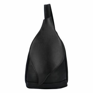 Dámsky kožený batôžtek čierny - ItalY Strap