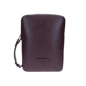 Pánský batoh/taška na notebook Mat vínová saffiano