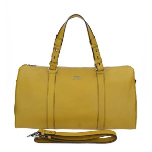 Cestovní taška Casual žlutá/stříbro